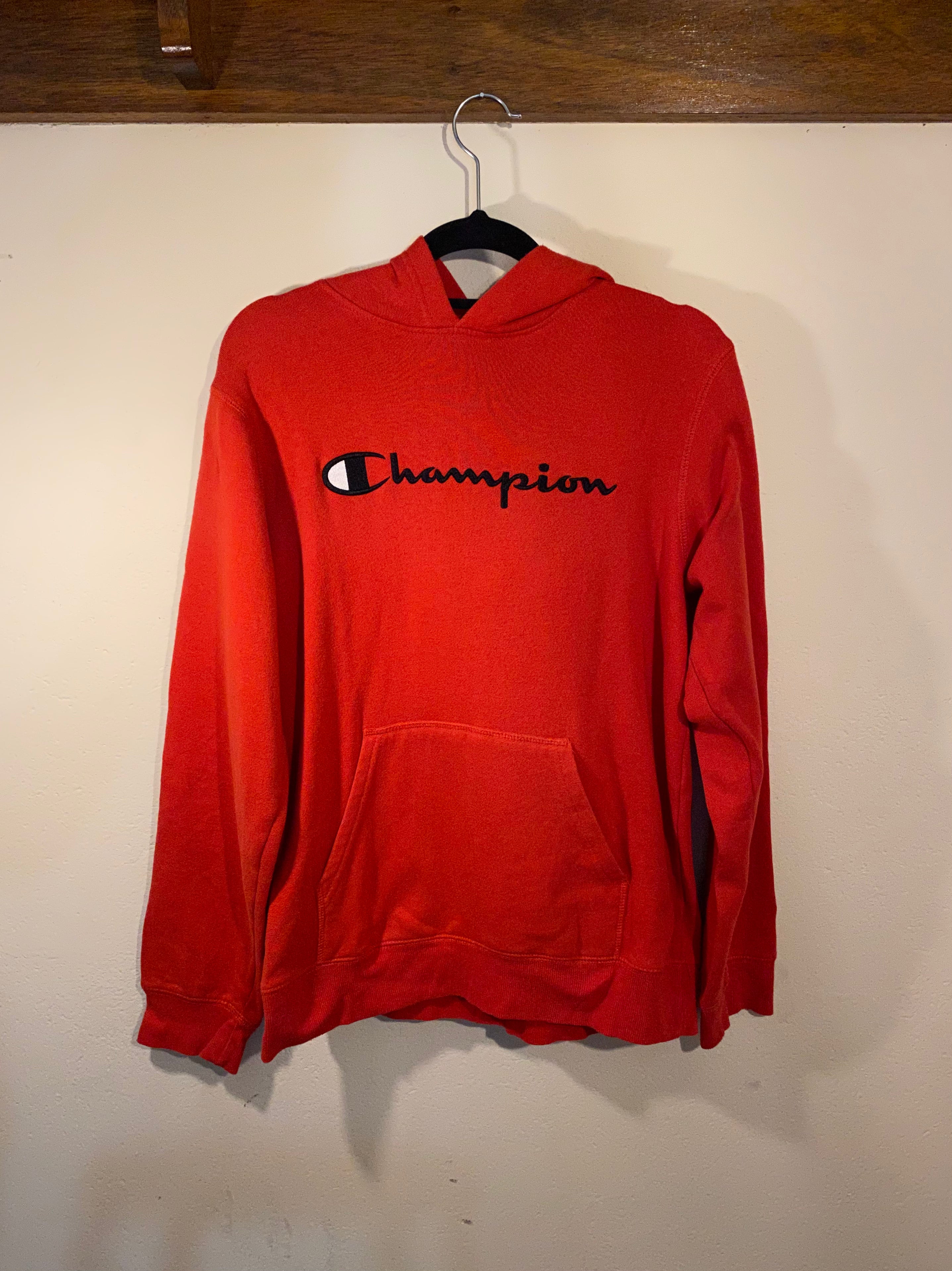 Champion Hoodie Reclaimed Ladies XL Super Rich Vintage