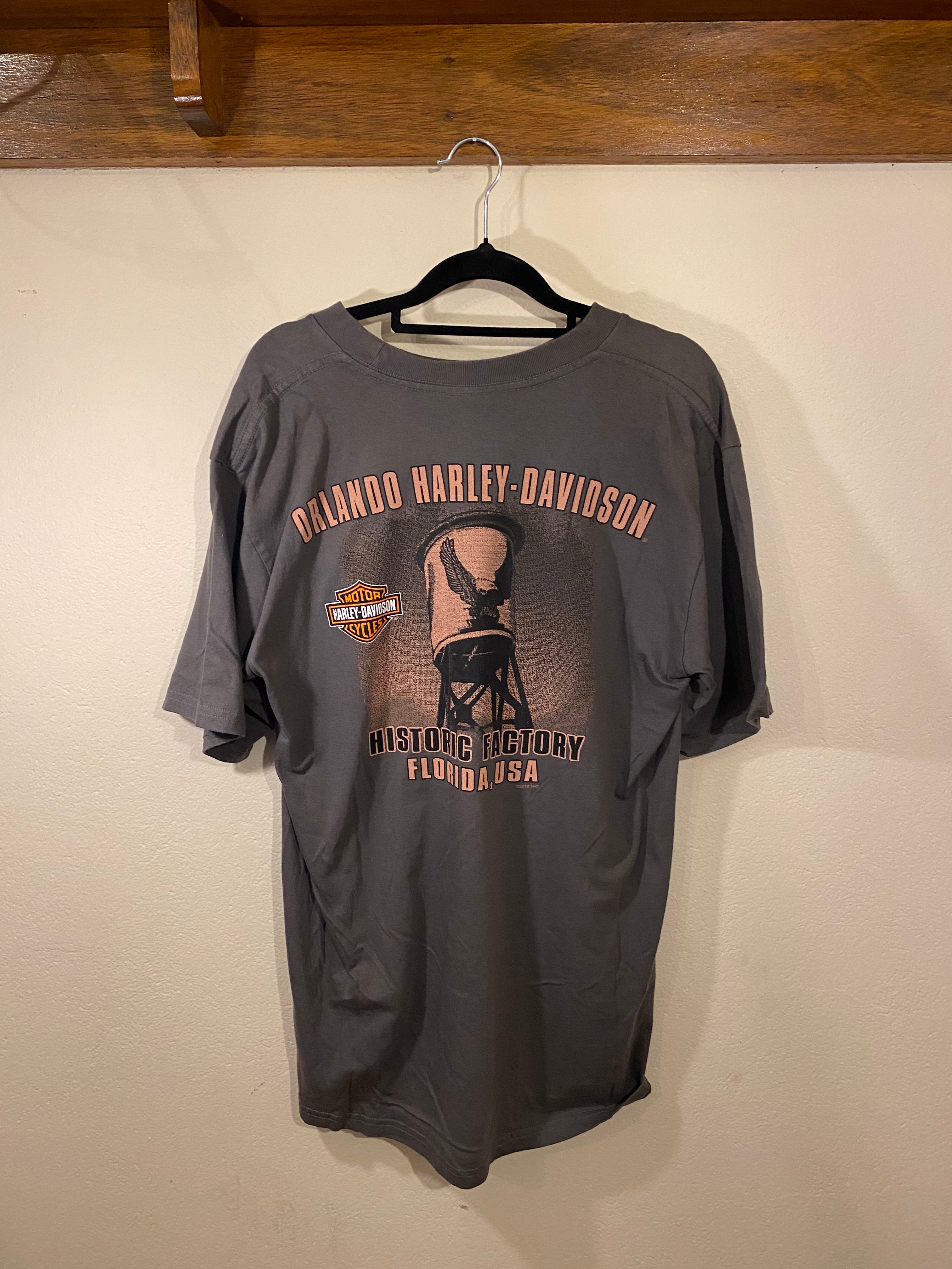 Harley-Davidson Motorbikes Tee Orlando Harley-Davidson (Reclaimed) Men's L