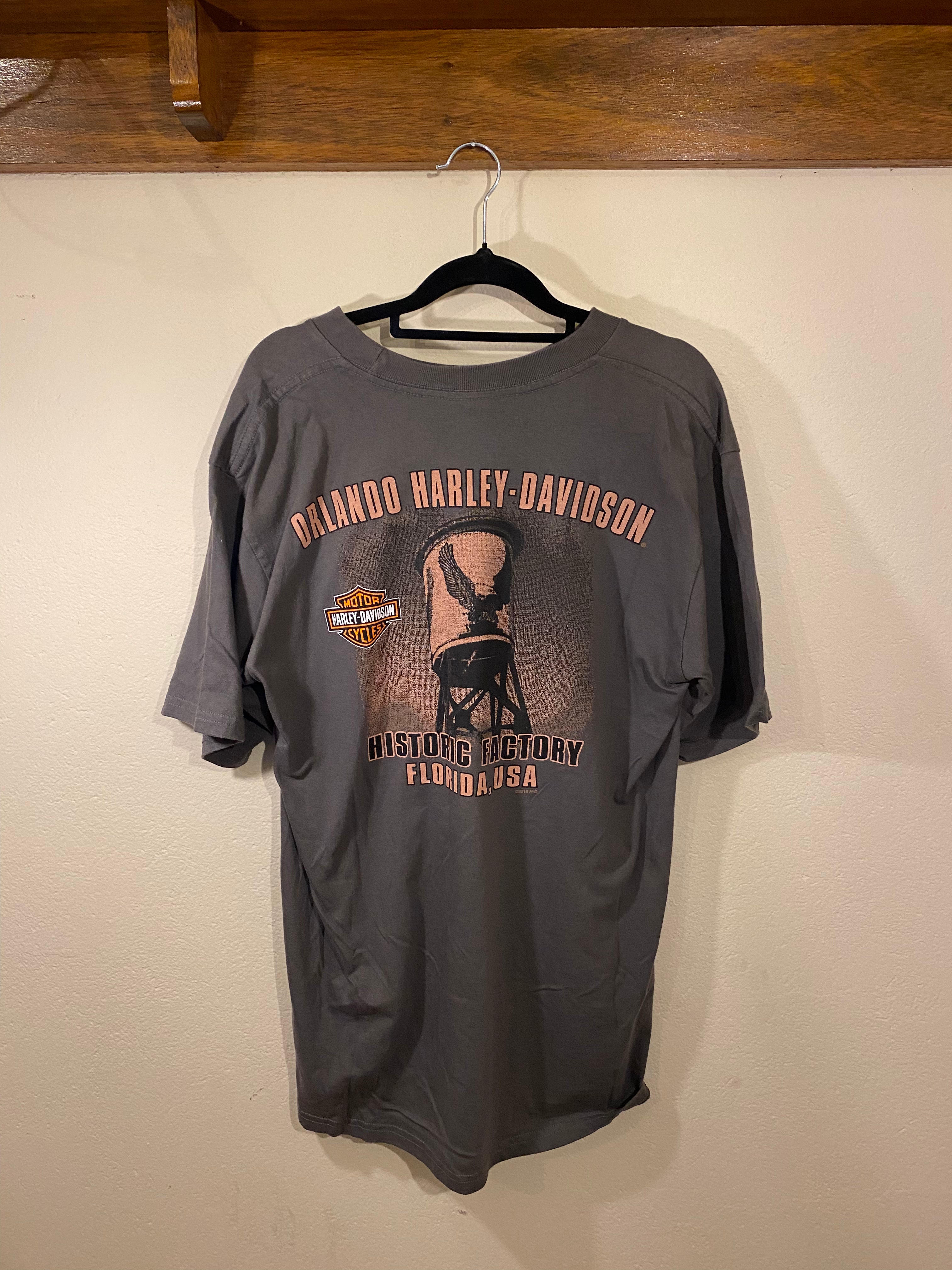 Harley-Davidson Motorbikes Tee Orlando Harley-Davidson (Reclaimed) Men's L