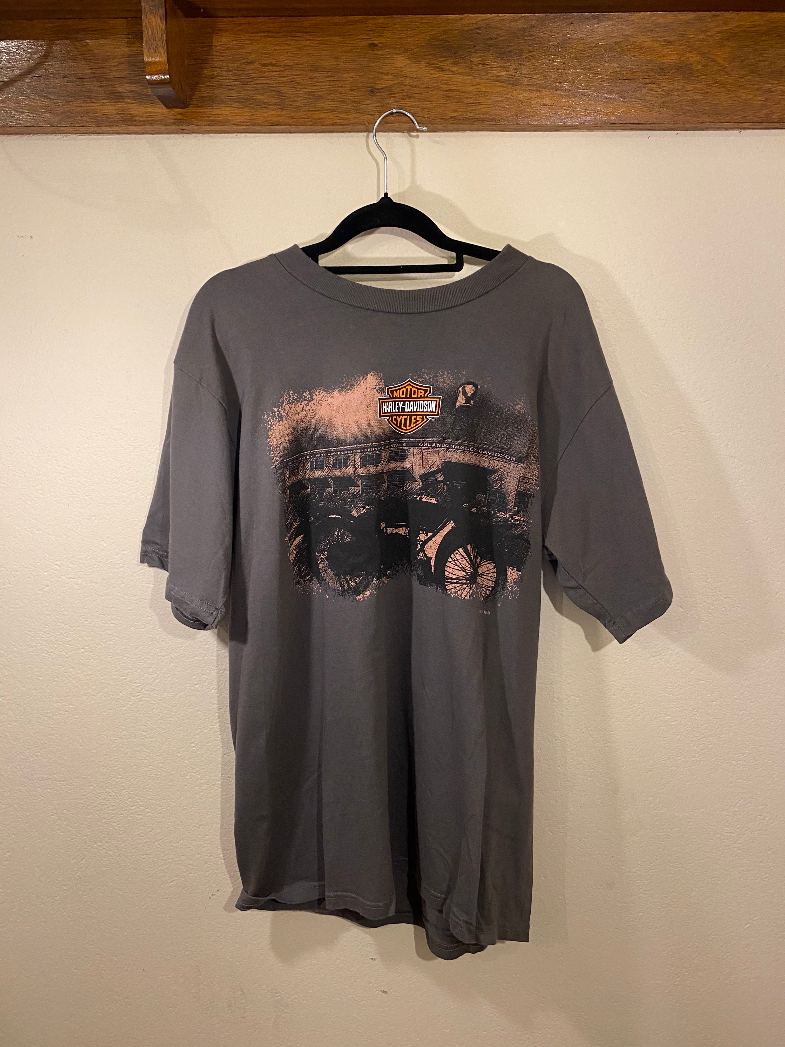 Harley-Davidson Motorbikes Tee Orlando Harley-Davidson (Reclaimed) Men's L