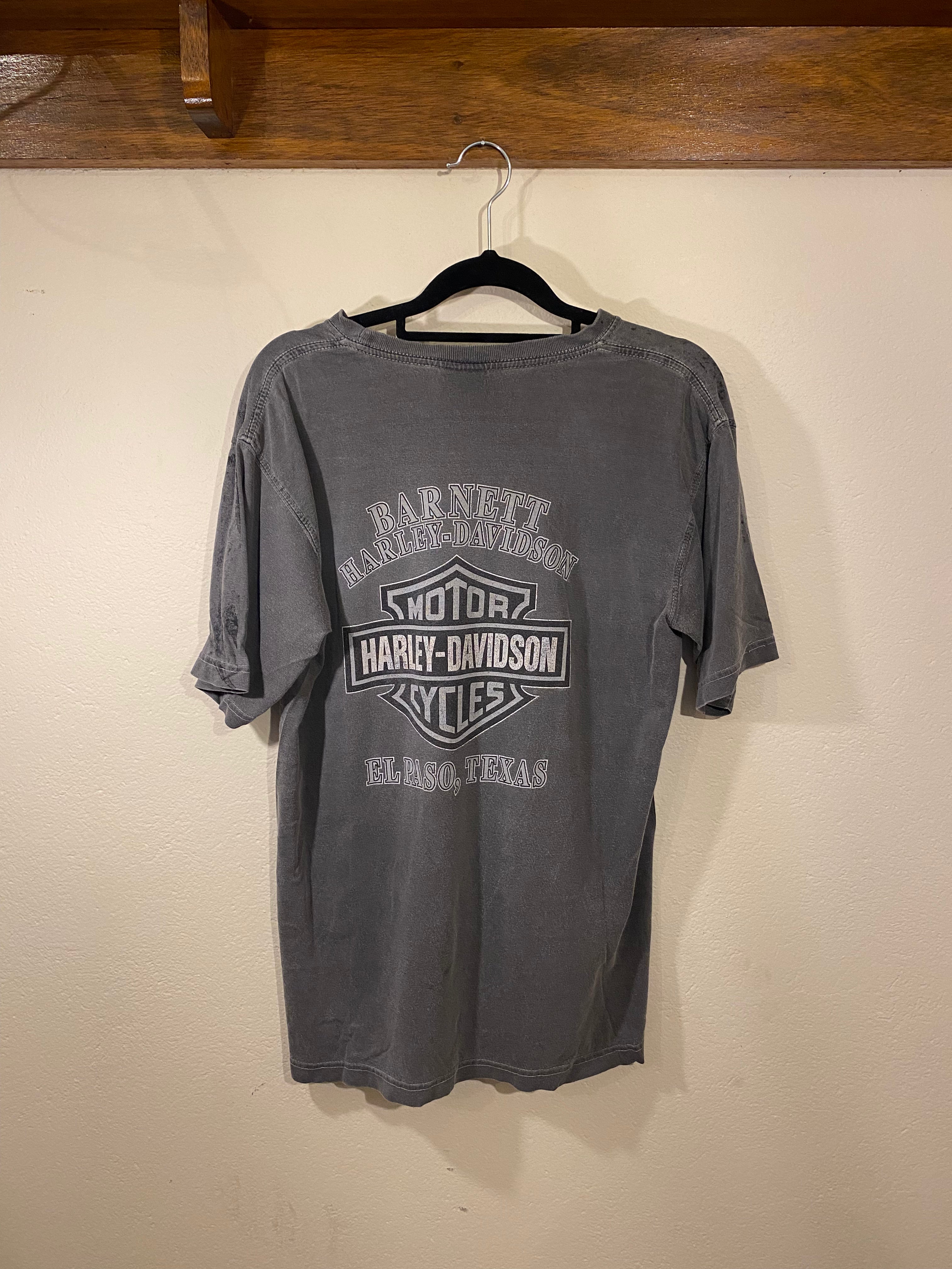 Harley-Davidson Motorbikes Tee Barnett El Paso Texas (Unconfirmed) Men's S