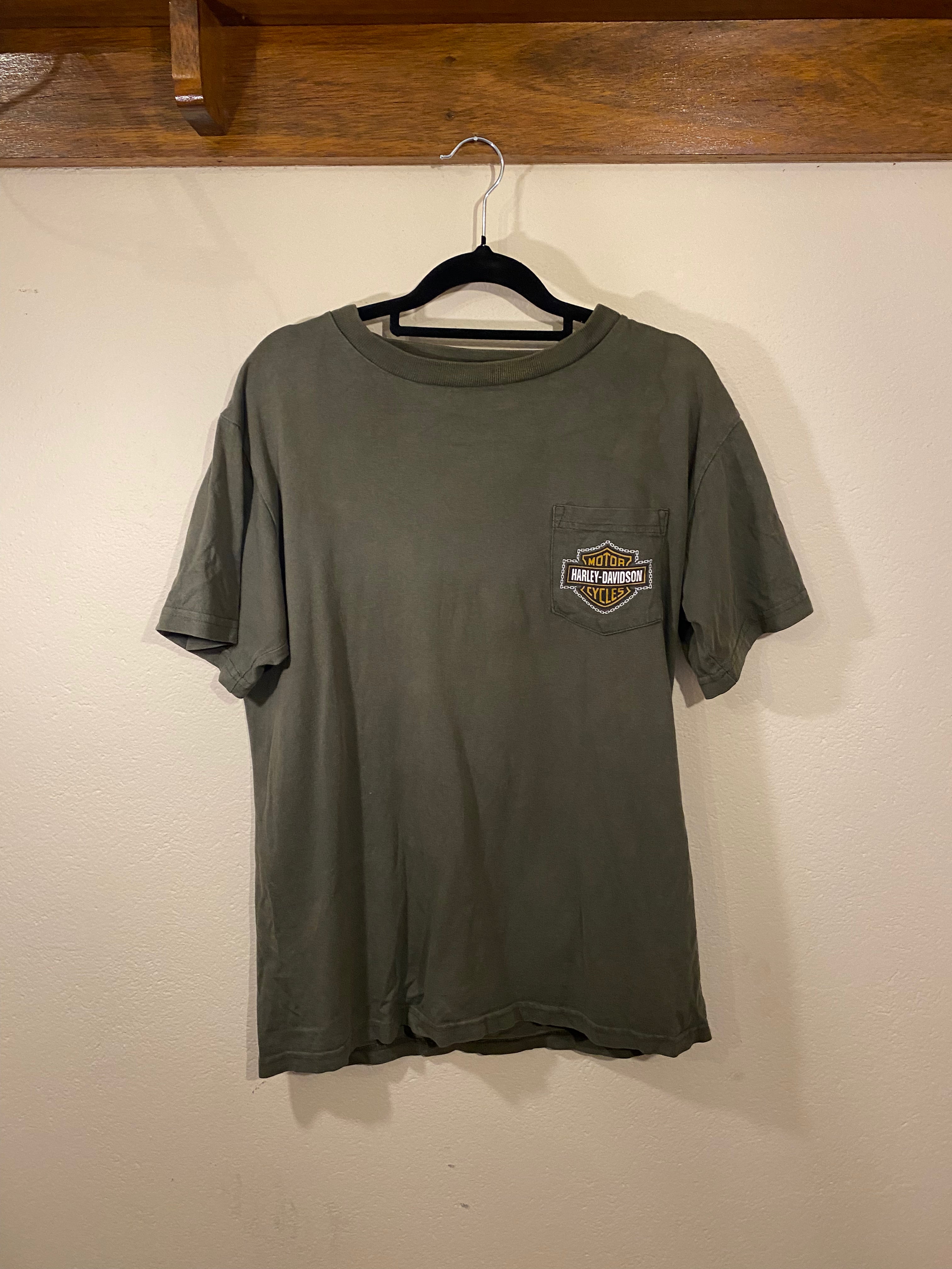 Harley-Davidson Motorbikes Tee Spitzies Albany-Schenectady New York (Vintage) Men's M