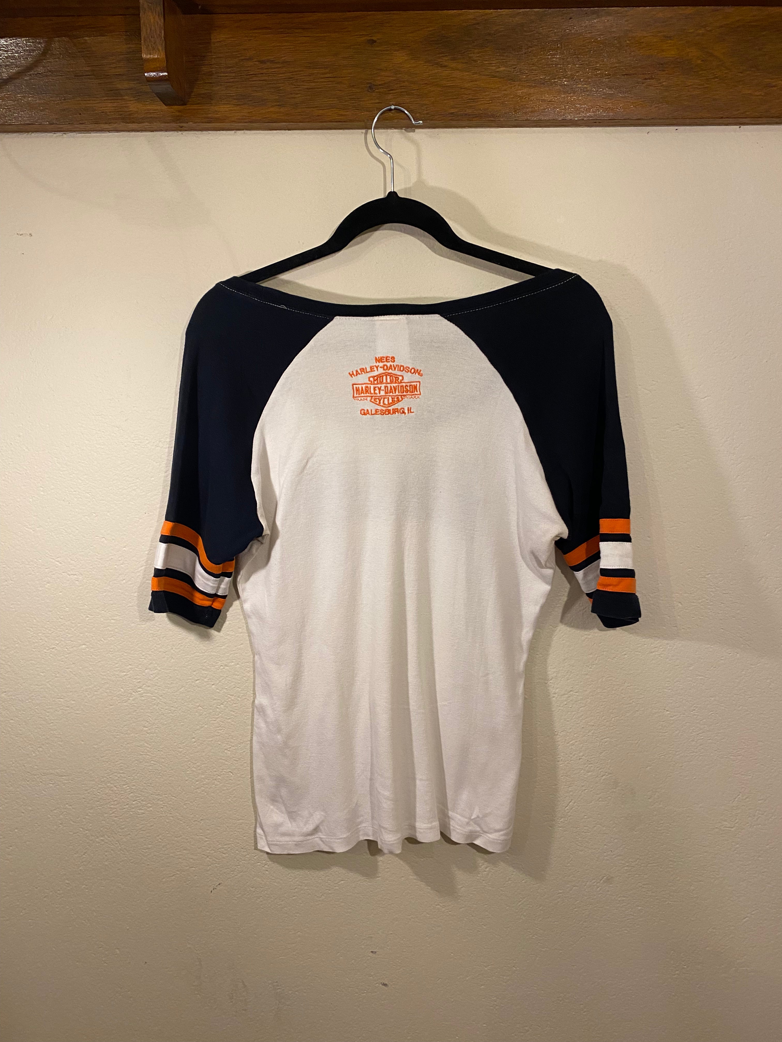 Harley-Davidson Motorbikes Tee Galesburg IL (Unconfirmed) Ladies XL