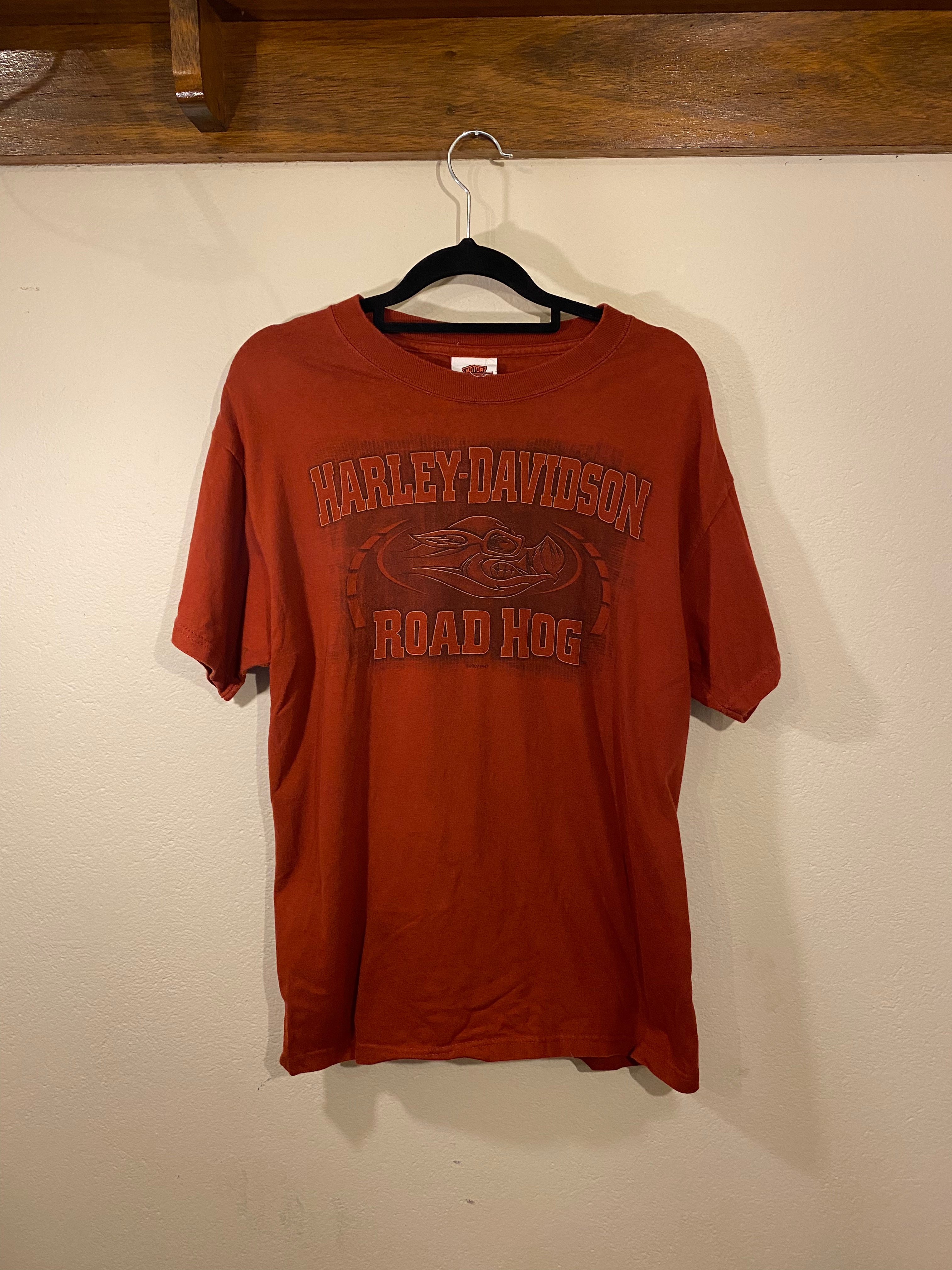 Harley-Davidson Motorbikes Tee Road Hog South Carolina (Reclaimed) Men's M