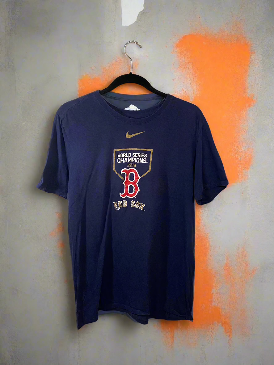 Boston Red Sox 2018 World Series Champions Tee Nike MLB (Reclaimed) Men's L