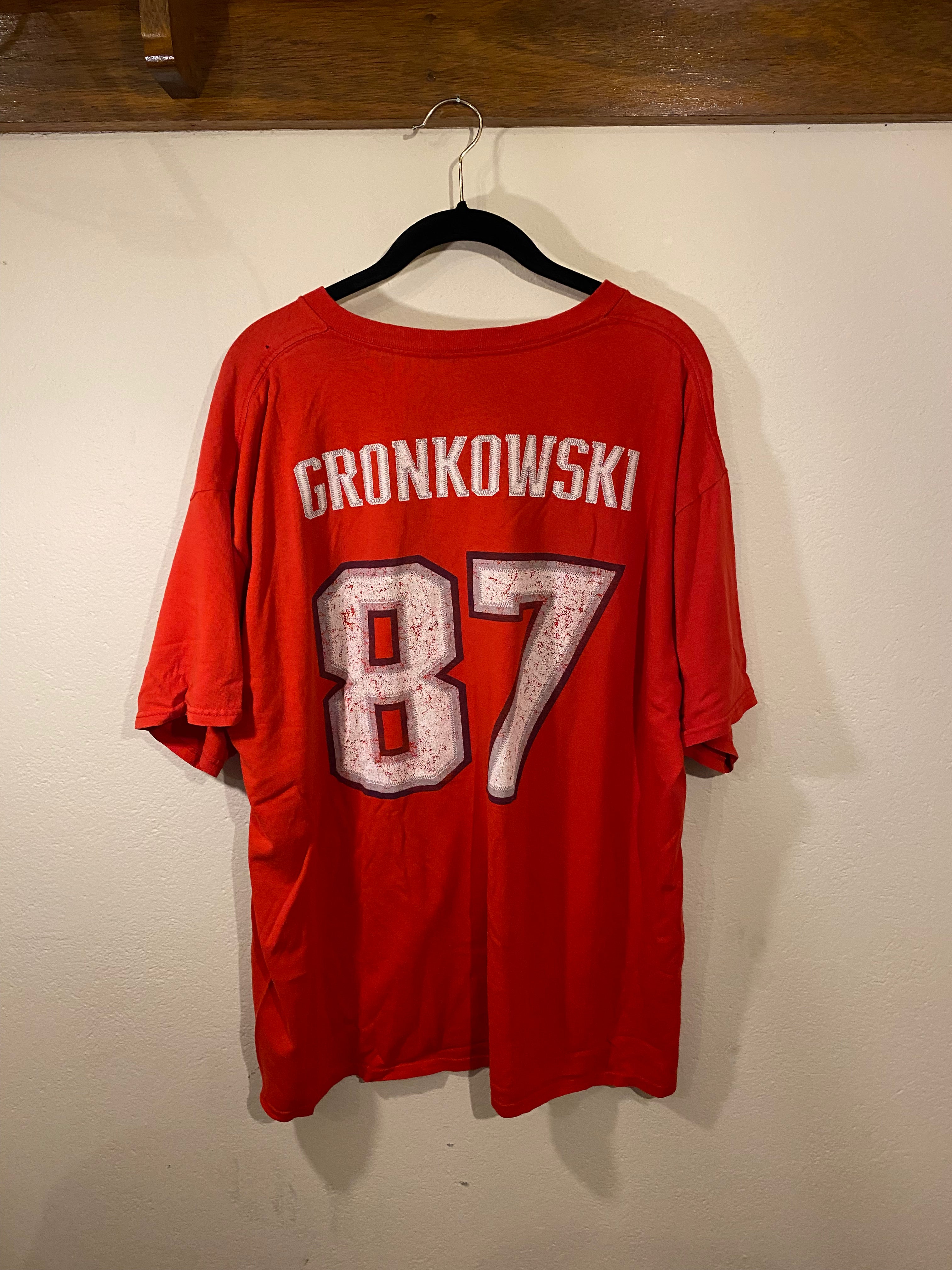 New England Patriots Rob Gronkowski Tee NFL (Reclaimed) Men's XL