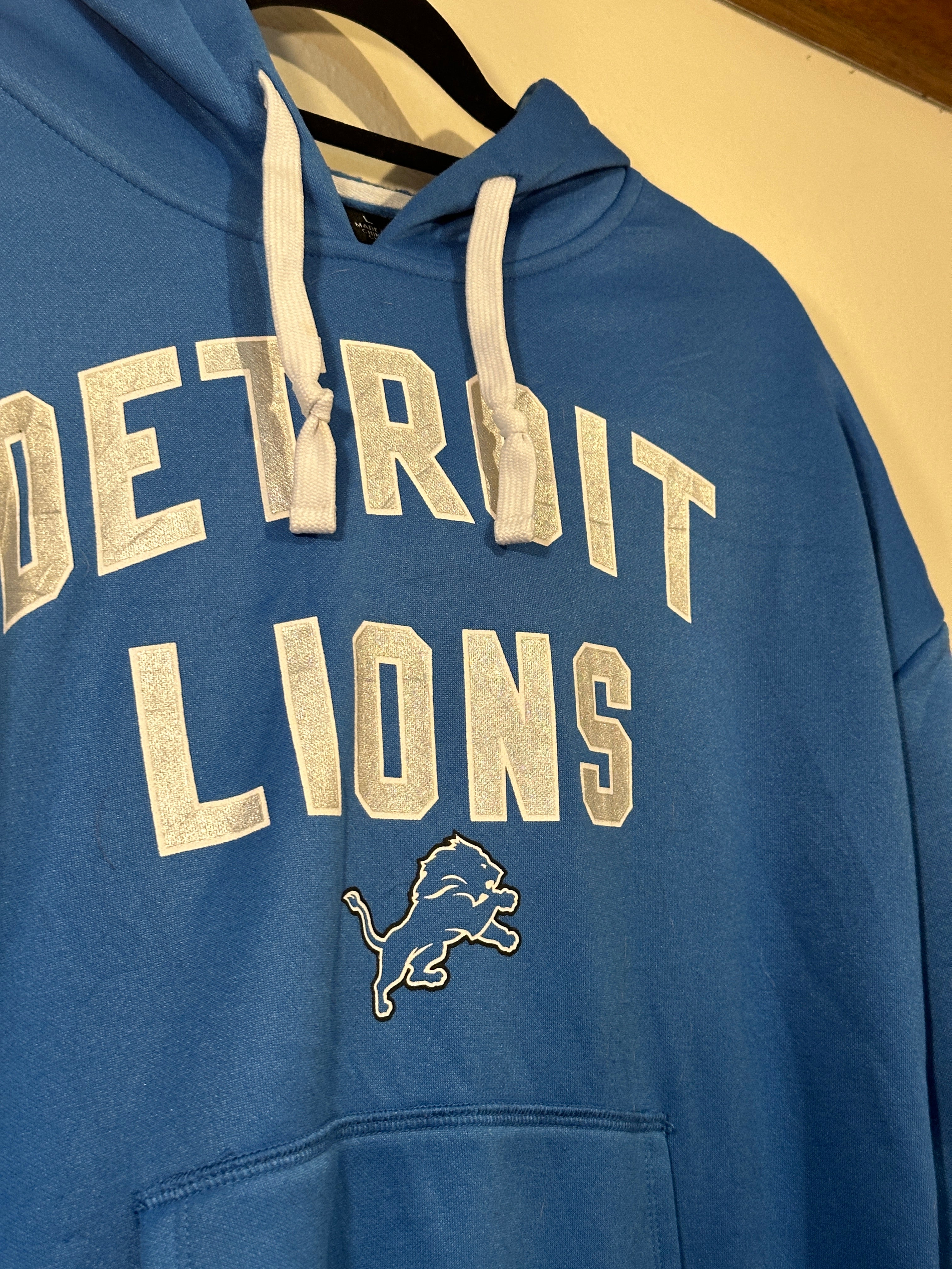Detroit Lions Hoodie NFL (Unconfirmed) Ladies L