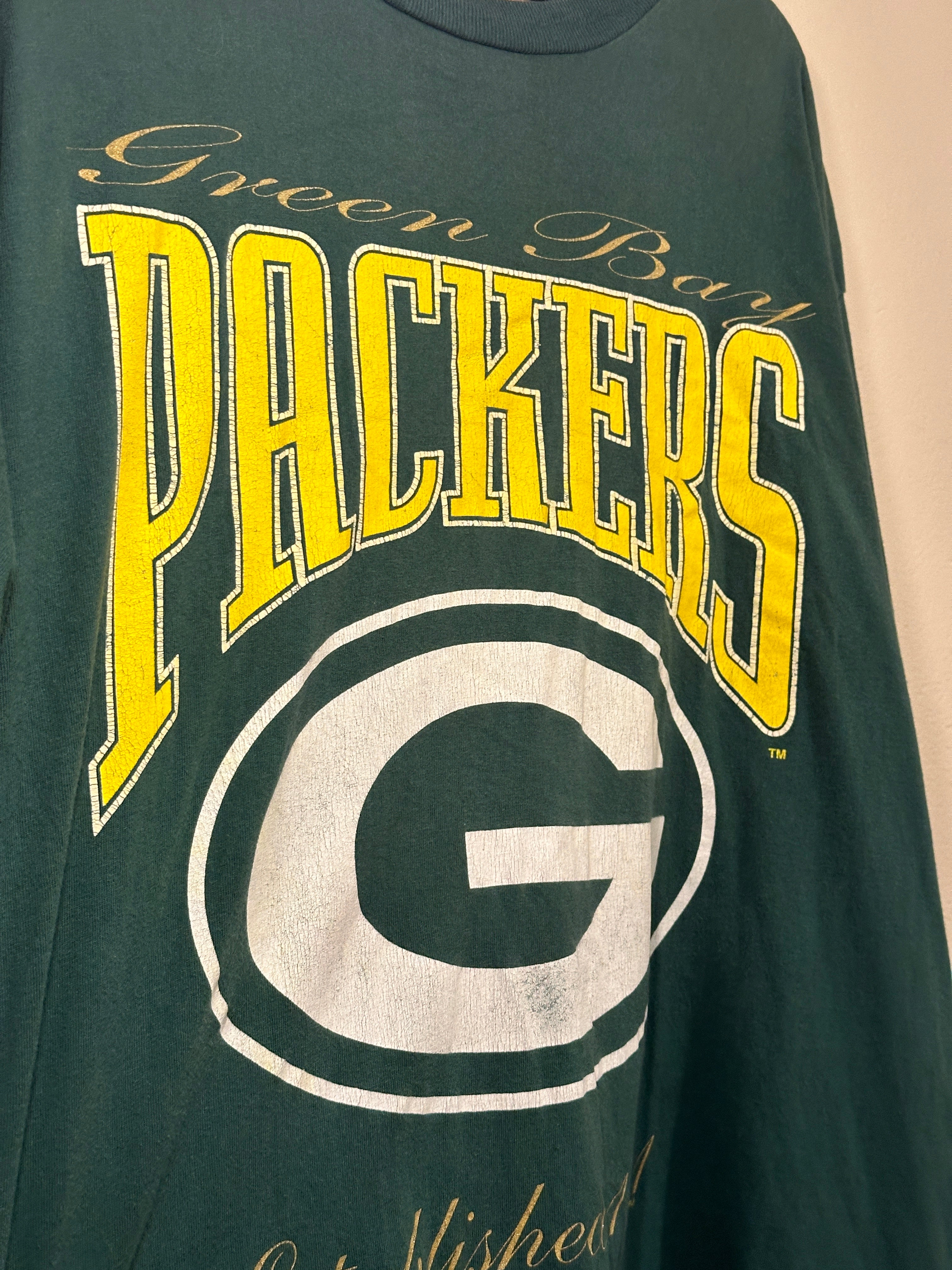 Green Bay Packers Longsleeve Tee NFL (Vintage) Men's L