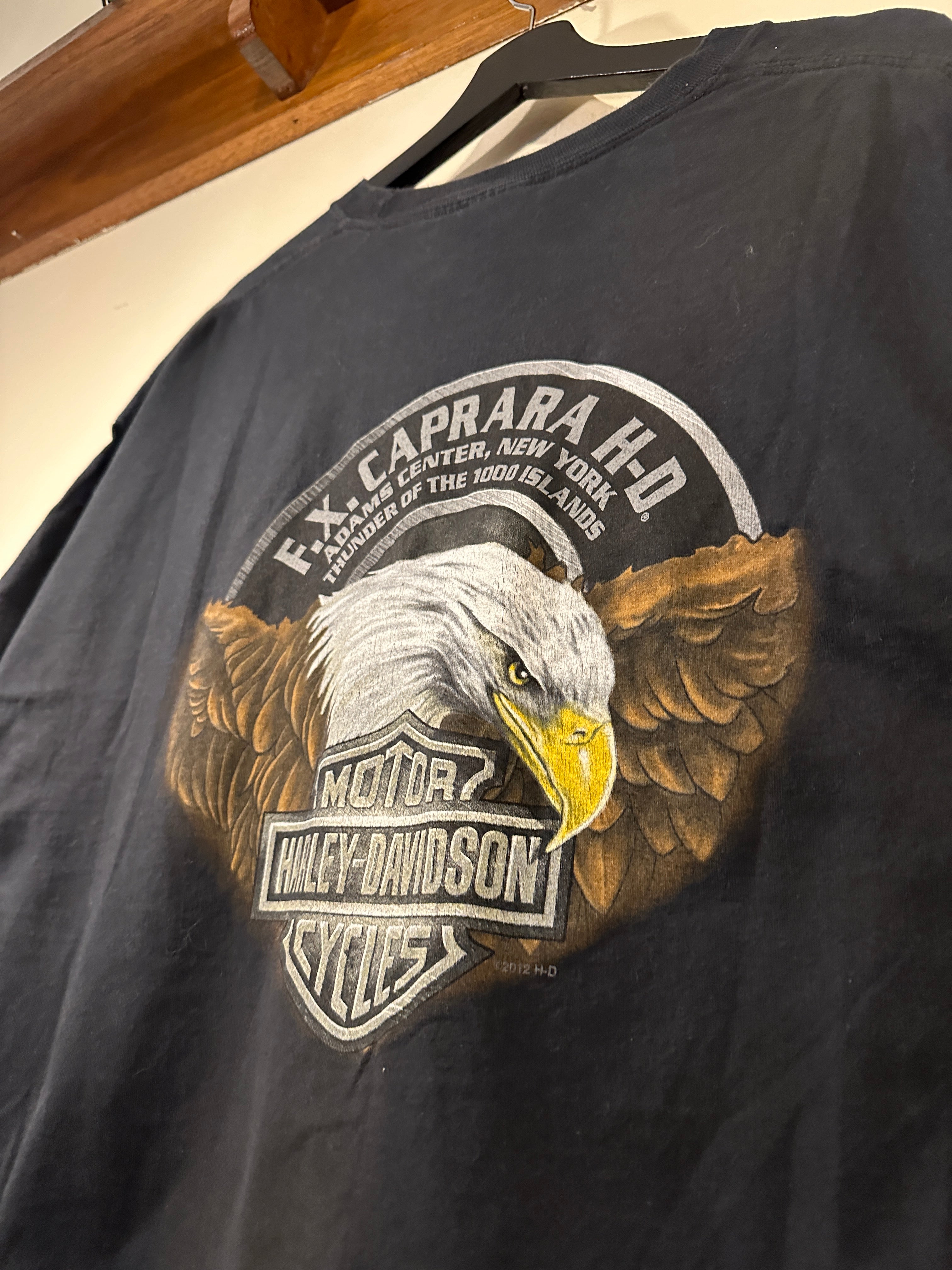 Harley-Davidson Motorbikes Tee Thunder of the 1000 Islands (Reclaimed) Men's XL