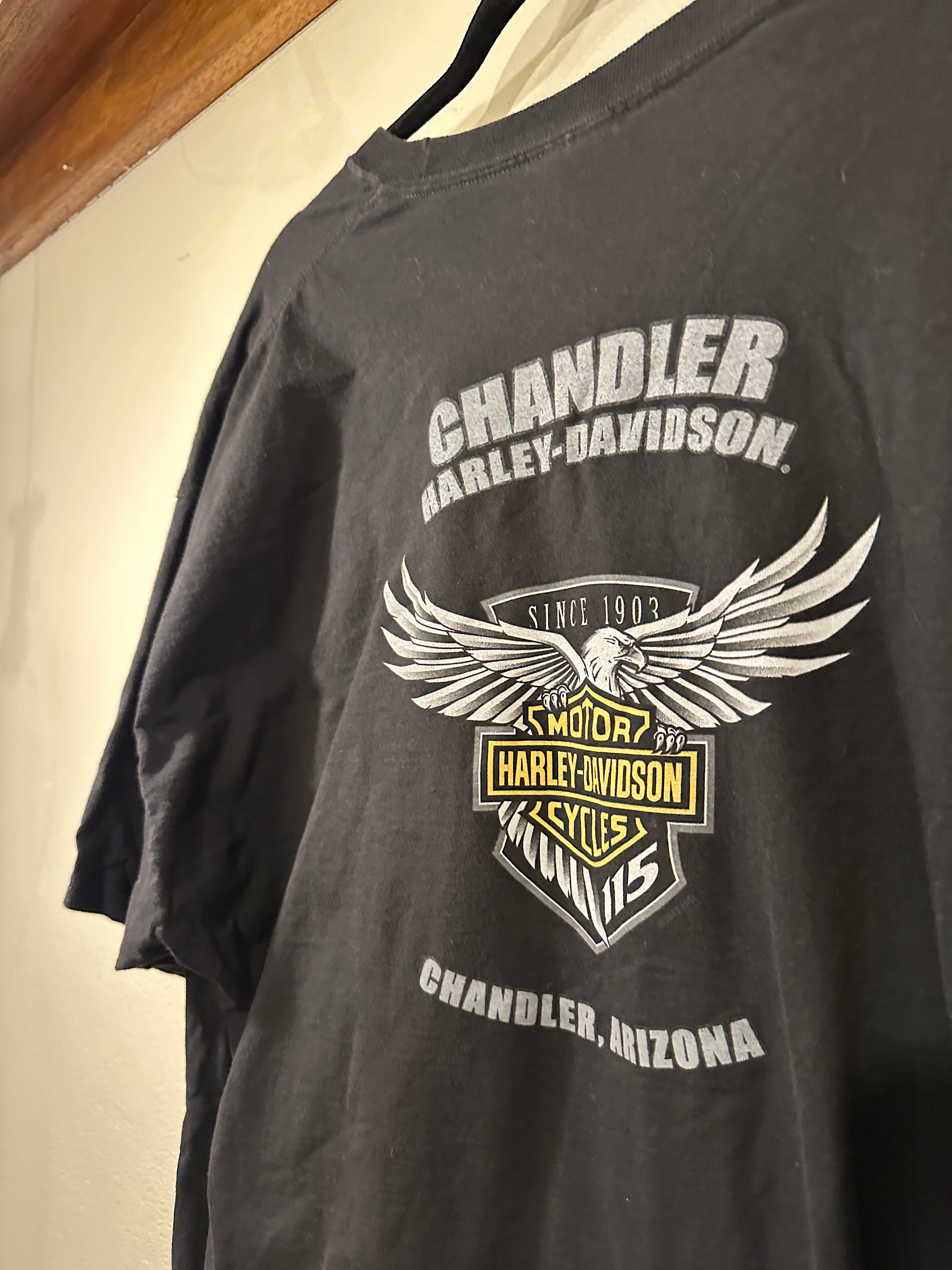 Harley-Davidson Motorbikes Tee Chandler Arizona (Reclaimed) Men's 2XL