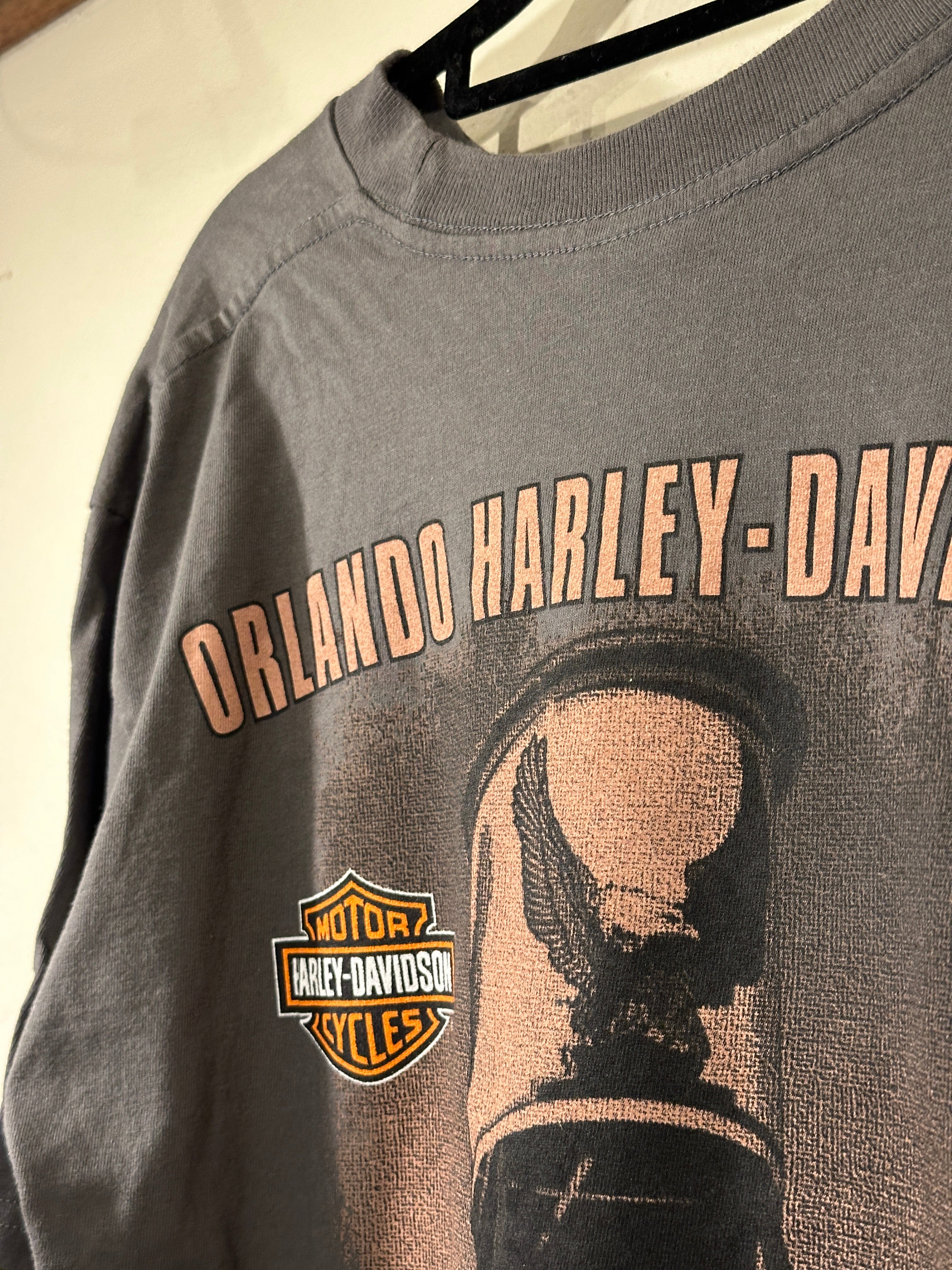 Harley-Davidson Motorbikes Tee Orlando Harley-Davidson (Reclaimed) Men's L
