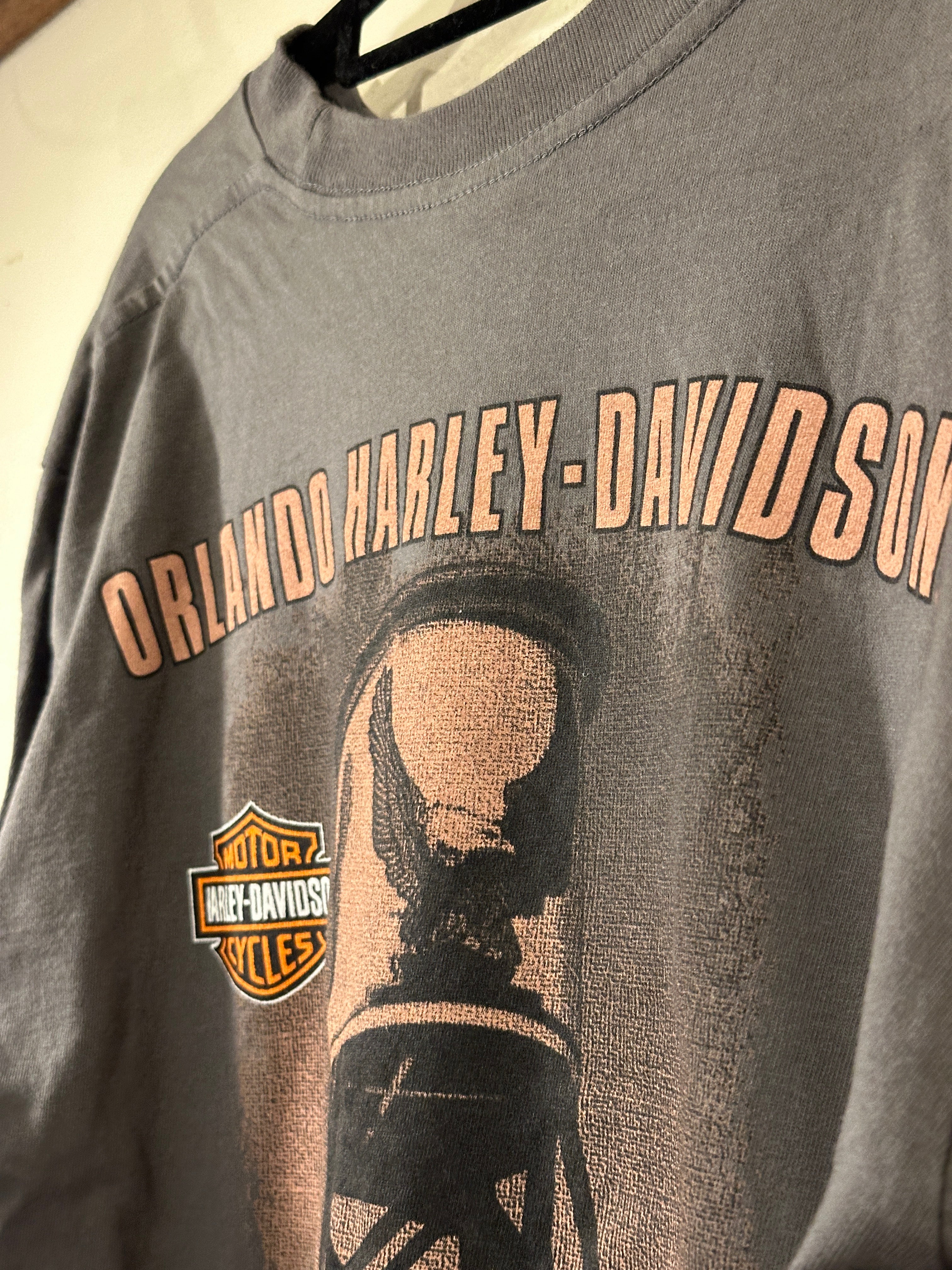 Harley-Davidson Motorbikes Tee Orlando Harley-Davidson (Reclaimed) Men's L