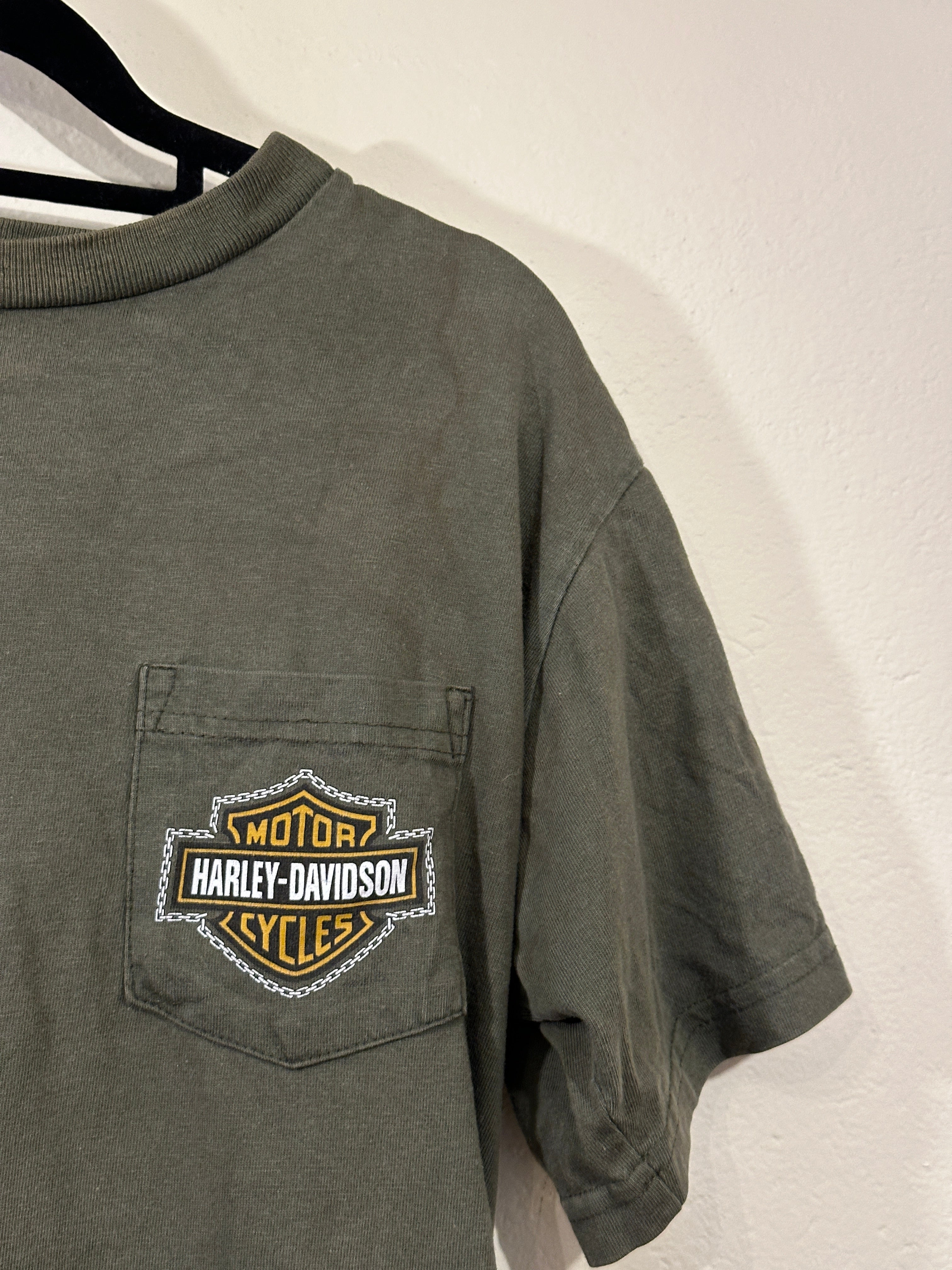 Harley-Davidson Motorbikes Tee Spitzies Albany-Schenectady New York (Vintage) Men's M