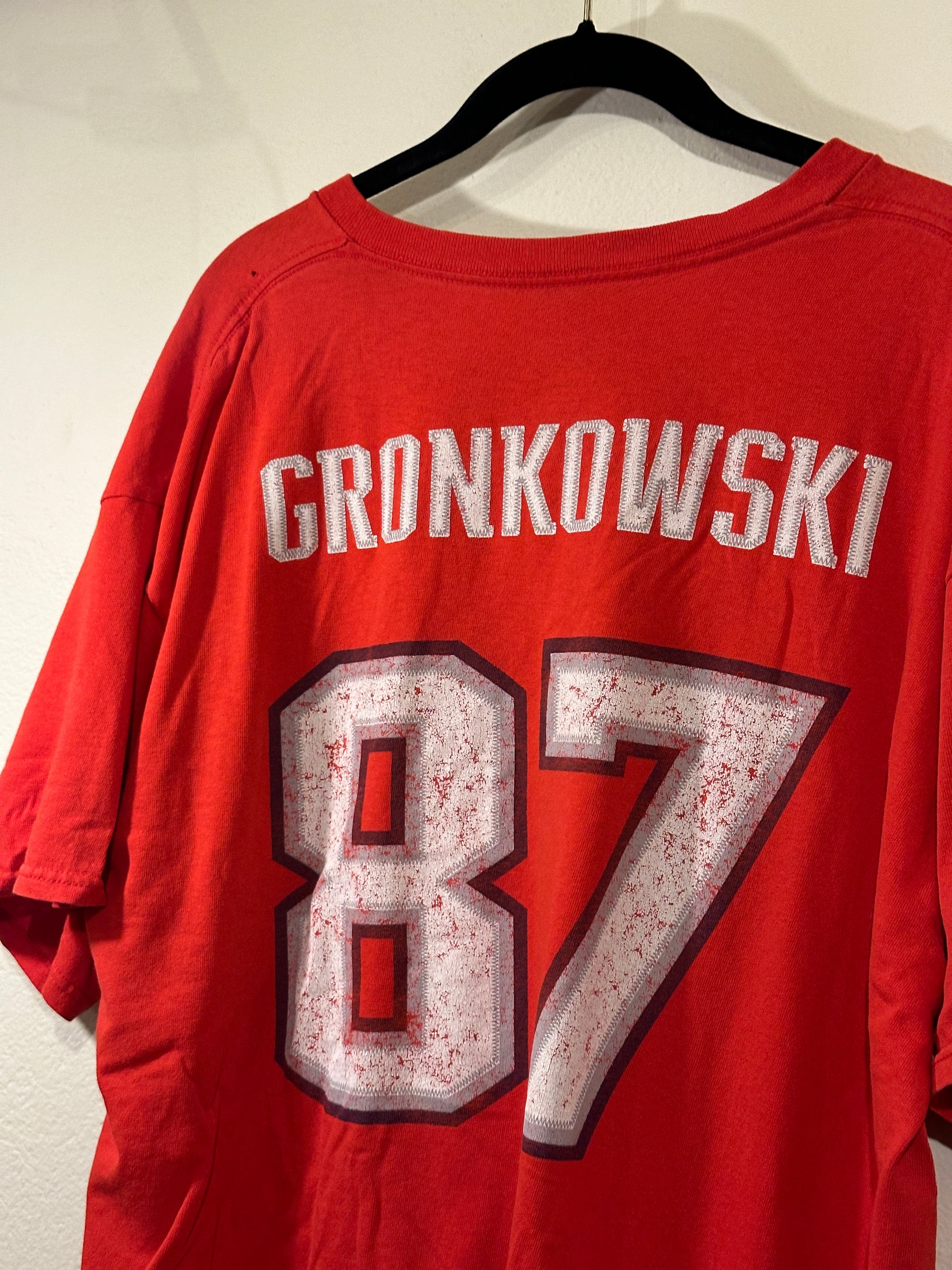 New England Patriots Rob Gronkowski Tee NFL (Reclaimed) Men's XL