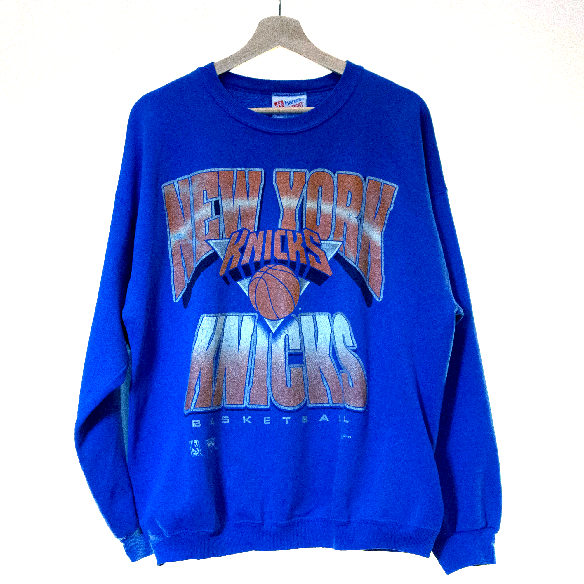 kassa Noord afstand New York Knicks Sweater NBA (Vintage) Men's L – Super Rich Vintage